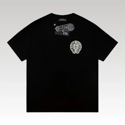 T-shirt Chrome Hearts Horseshoe Logo CH036 - Drip Slum
