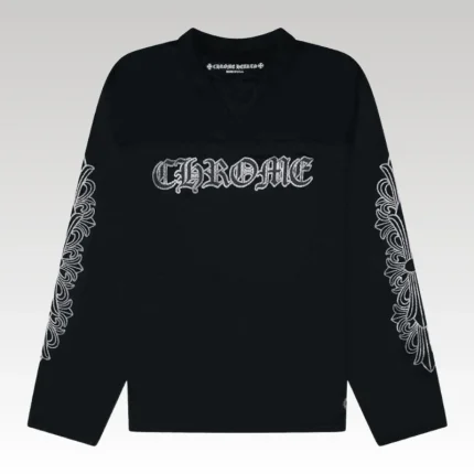 T-Shirt Chrome Hearts Stadium Jersey Black CH127 - Drip Slum