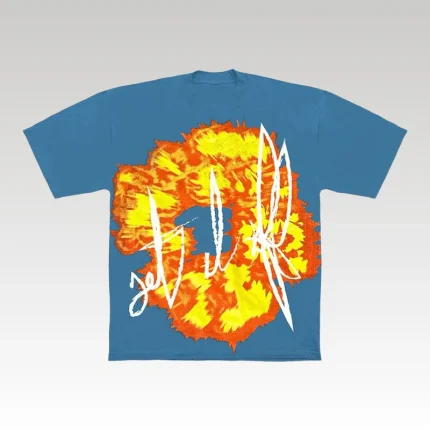 T-shirt Denim Tears x Offset Set It Off #1 Blue - Drip Slum