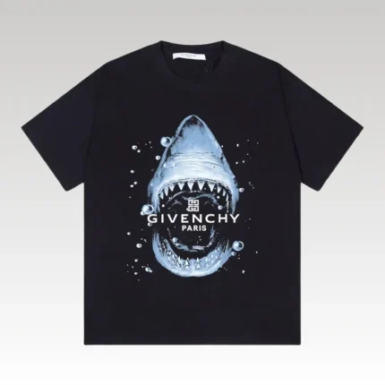 T-Shirt Givenchy Logo Shark GV013 - Drip Slum