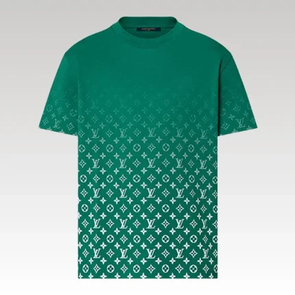 T-shirt Louis Vuitton LVSE Monogram Gradient Green - Drip Slum