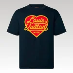 T-shirt Louis Vuitton x Nigo Intarsia Jacquard Heart - Drip Slum