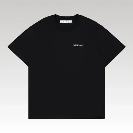 T-shirt Off-White Milan Graphic Back Black Oversized OFF001 - Drip Slum