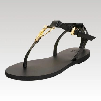 Versace Virtus Flat Sandals VSC012 - Drip Slum